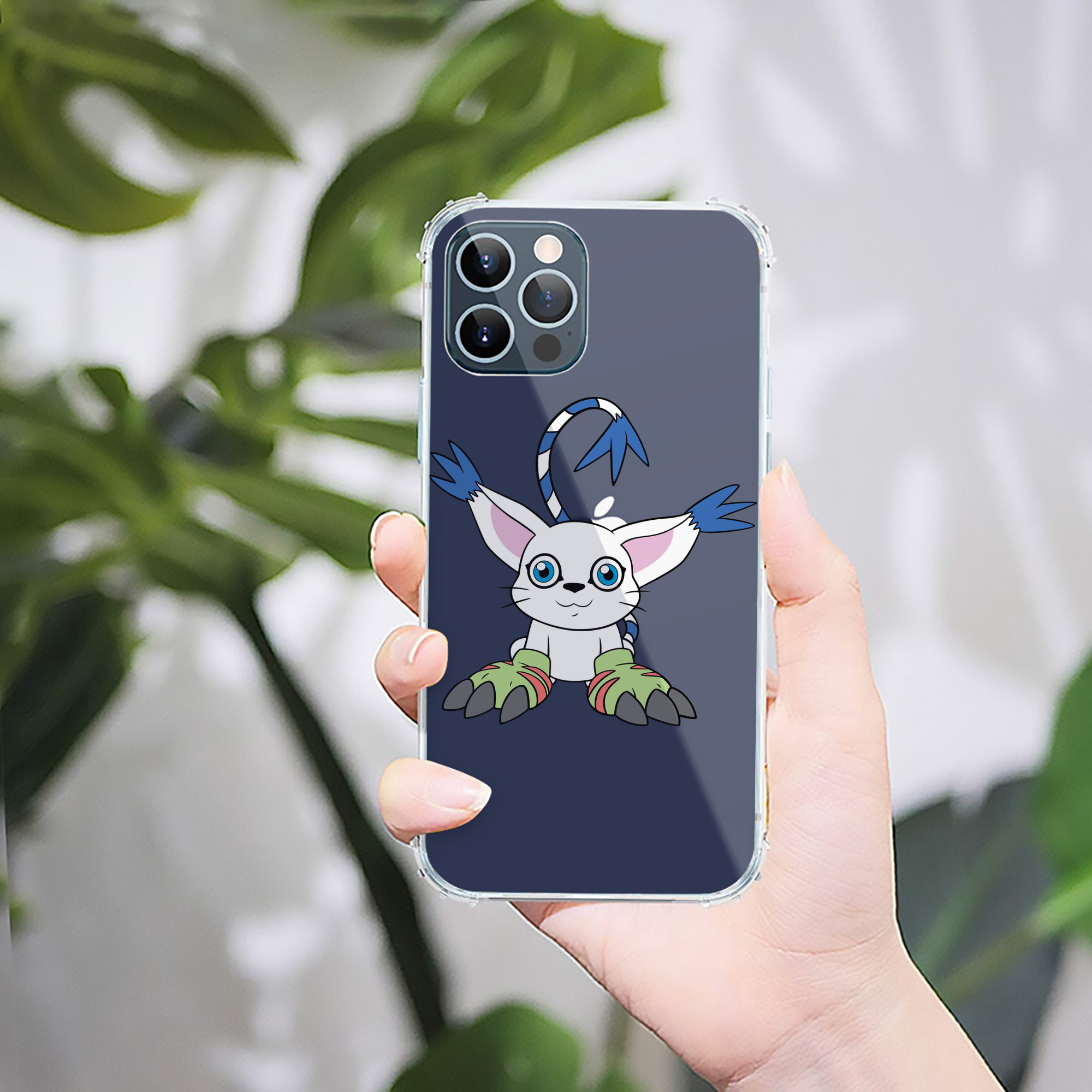 （画像用） Digimon デジタルモンスター/デジモン 【iPhone 12シリーズ対応】透明スマホケース（クリアソフトケース）